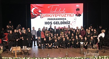 Türkiye Yüzyılı türkülerle anlatıldı