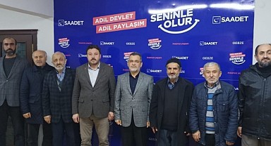 YRP Gebze’den, Saadet’e taziye ziyareti