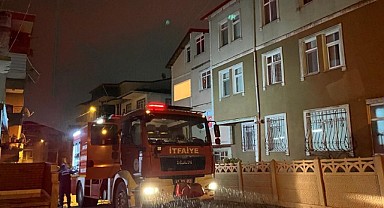 Bulaşık makinesinden yangın çıktı! 1 kişi dumandan etkilendi