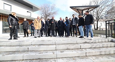 Büyükakın, 75. Yıl Cumhuriyet Parkı’nı yerinde gördü