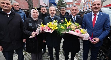 Büyükakın, Cumhur İttifakı İlçe Başkanlıklarını ziyaret etti