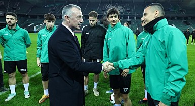Büyükakın'dan Kocaelispor'a moral ziyareti