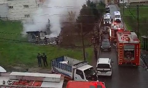 Çayırova’da yangın paniği! Müstakil ev yandı