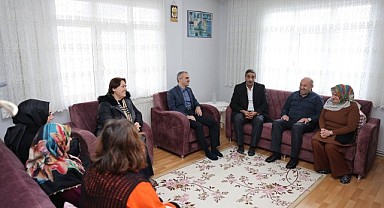 Çiftçi, gönül ziyaretlerine devam ediyor