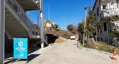Eskihisar feribot yolu genişletiliyor