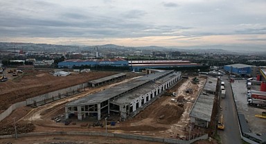 Gebze Bölgesi'nin beklediği hal binası % 70 tamam!