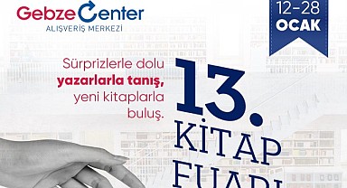 Gebze Center’da 13. kitap fuarı başladı