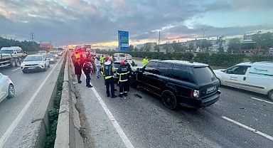 Gebze'de zincirleme kaza! 1 kişi öldü