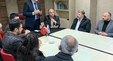 Gencay Yıldıztekin, ilçe teşkilatlarını ziyaret etti