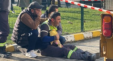 İş makinesinin altında kalan minik Elis’e acı veda