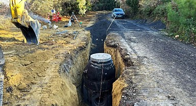 İSU, yeni içme suyu ve kanalizasyon hatları yapıyor