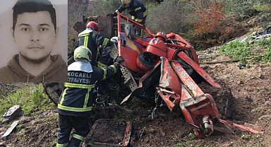 Kamyon uçuruma yuvarlandı! Sürücü hayatını kaybetti
