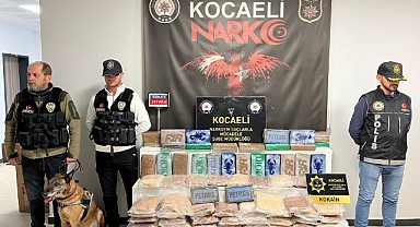 “Narkogüç 45” operasyonunda 109 kilogram uyuşturucu yakalandı