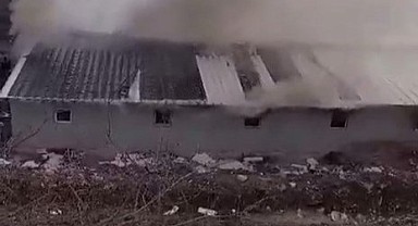 Şantiye barakasında yangın! 1 işçi öldü