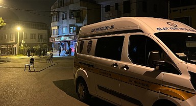 Alkollü şahıs cadde ortasında ateş açtı!