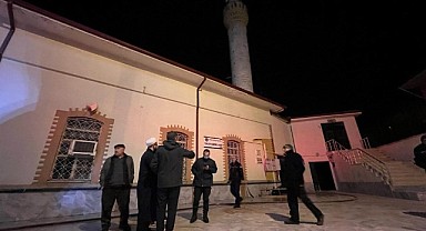 Camide korkutan yangın!