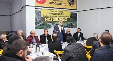 Çiftçi, Bayburtlulara konuk oldu