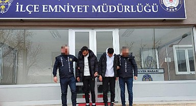 İnşaat hırsızları tutuklandı!