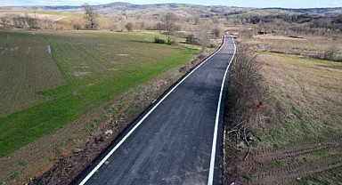 Kandıra Akçakese-Boşnaklar yolunda üstyapı tamamlandı