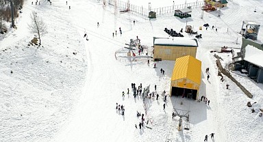 Kartepe'de kayak sezonu yoğun geçiyor