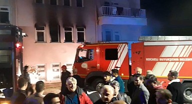 KYK’da yangın şoku! 1 kişi dumandan etkilendi