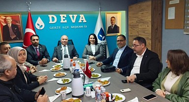 Mikail İzgi, Gebze basınıyla buluştu