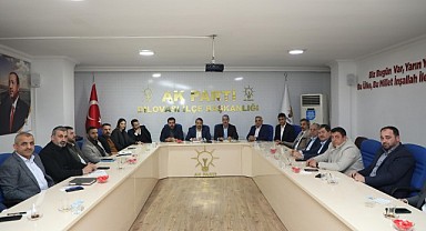 Ömeroğlu, meclis üyeliği adaylarıyla bir araya geldi