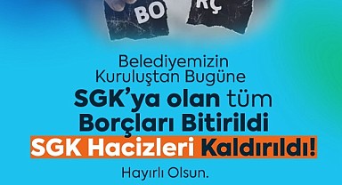 Şayir, SGK borçlarını sıfırladı