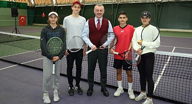 Tenis merkezi uluslararası organizasyonuna ev sahipliği yapacak