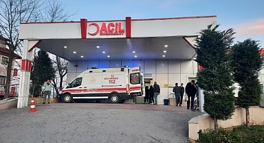 Yüksekten düşen inşaat işçisi yaralandı