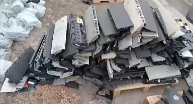 90 milyon değerinde kaçak oto parçası ele geçirildi