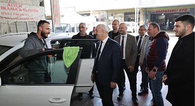 Büyükgöz'den sanayi esnafına çıkartma!