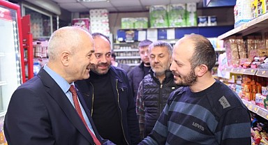 Büyükgöz Gebzelilerle çay içip, sohbet etti