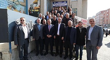 Büyükgöz, hemşeri derneklerini ziyaret etti