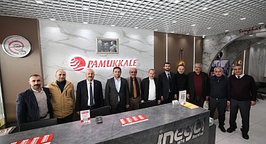 Büyükgöz, terminal esnafını ziyaret etti