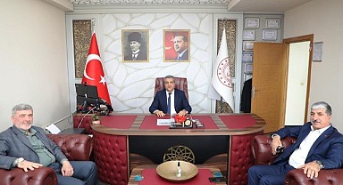 Çakır ve Ömeroğlu, kamu kurumlarını ziyaret etti
