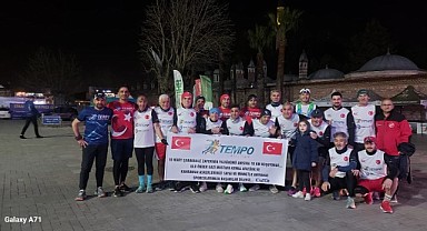 Çanakkale Zaferinin 109. Yılında 18 kilometre koştular