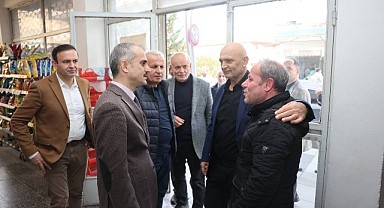 Çiftçi, esnaflara ‘Hayırlı Ramazanlar’ diledi