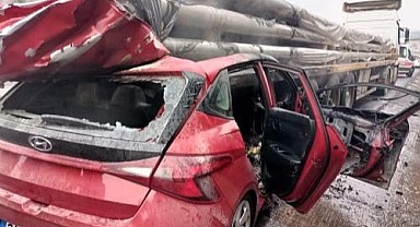 Dilovası’ndan kan donduran kaza! Sürücü öldü