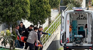 Eski damadıyla tartışan kadın merdivenlerden düştü!