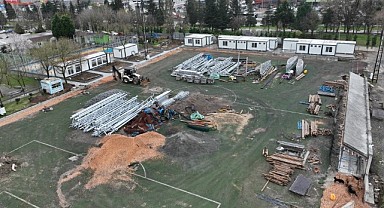 Ferruh Duygu Spor Sahası yenileniyor