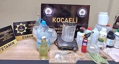 Gebze'de uyuşturucu operasyonu! 3 kişi tutuklandı