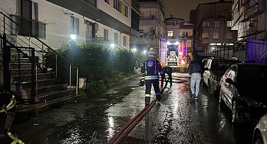 Gebze’de yangın paniği! 1 kişi dumandan etkilendi