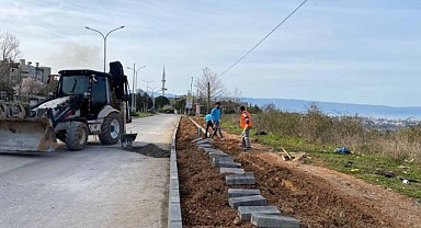 Gündoğdu’nun kaldırımları yenileniyor