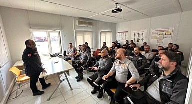 İtfaiyeden İZAYDAŞ'a arama-kurtarma eğitimi verildi