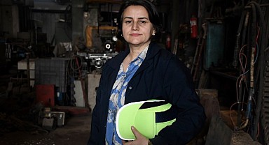 Kocasını kaybetti, işinin başında üretime devam etti!