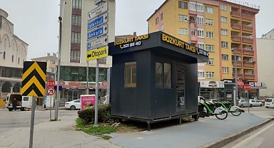 Prefabrik taksi durak ihalesi yapıldı