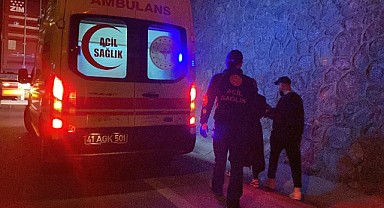 Şerit değiştiren tır, dehşet saçtı