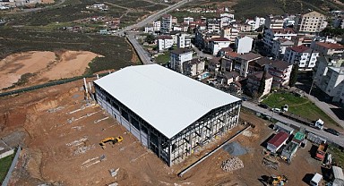Sporcu Fabrikası’nın çatısı şekillendi