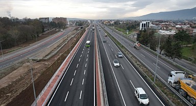 Stadyum yolunda tamamlanan kısımlar trafiğe açıldı